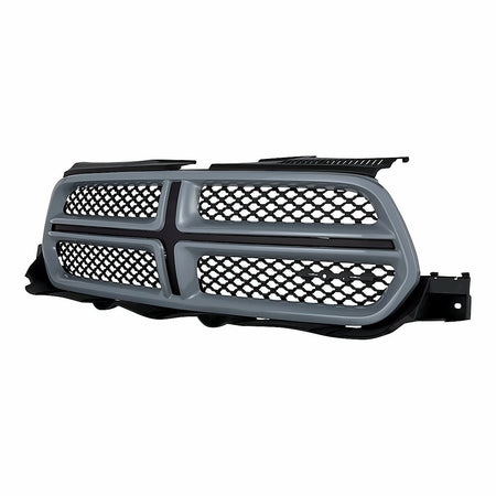 2011-2013 Dodge Durango Grille Matte Dark Gray With Gray Mldg Ptm – Side View (CH1200359)