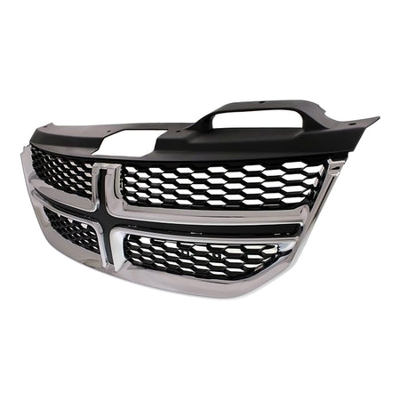 2011-2020 Dodge Journey Grille Chrome Frontame With Black Insert – Side View (CH1200362)