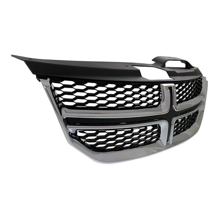 2011-2020 Dodge Journey Grille Chrome Frontame With Black Insert – Side View (CH1200362)