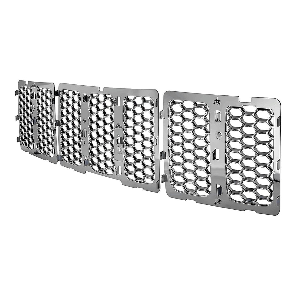 2014-2016 Jeep Grand_Cherokee Grille All- Chrome Honeycomb Style Summit – Side View (CH1200366)