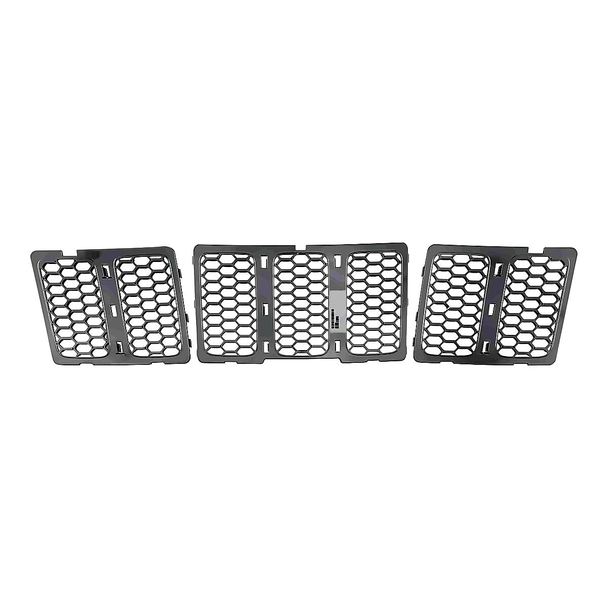 2014-2016 Jeep Grand_Cherokee Grille All- Chrome Honeycomb Style Summit – Back View (CH1200366)