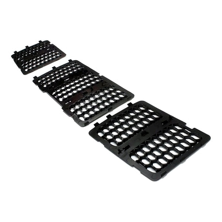 2014-2016 Jeep Grand_Cherokee Grille Matte-Black Honeycomb Style – Side View (CH1200377)