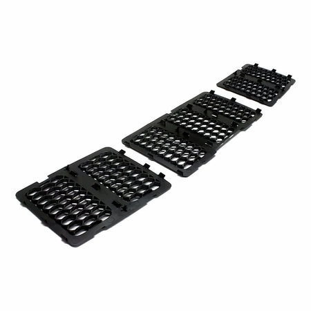 2014-2016 Jeep Grand_Cherokee Grille Matte-Black Honeycomb Style – Side View (CH1200377)