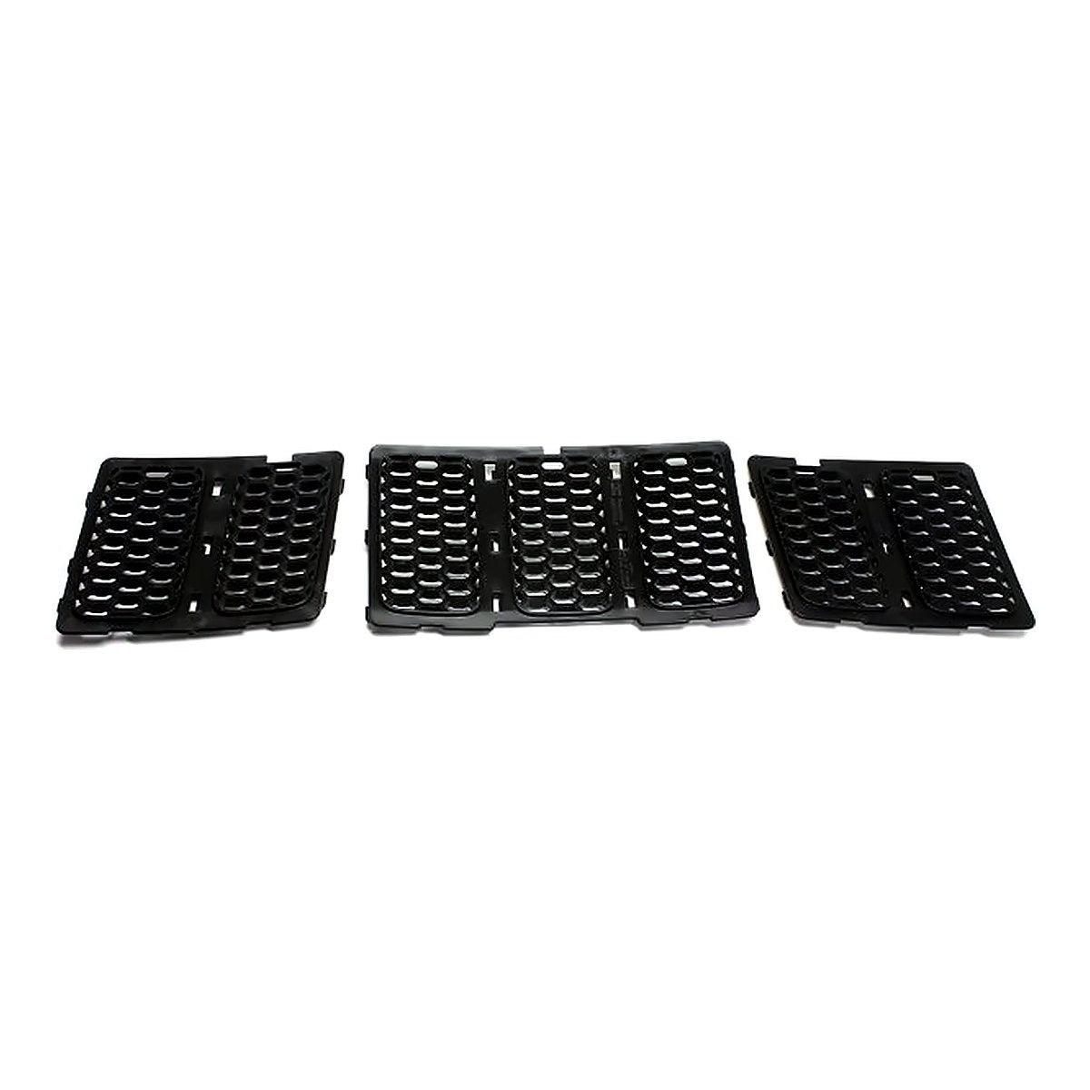 2014-2016 Jeep Grand_Cherokee Grille Matte-Black Honeycomb Style – Back View (CH1200377)