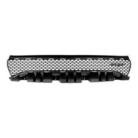 2015-2023 Dodge Charger Grille Front Textured Black For Use On Models With Hood Scoop Without Air Vent Type Exclude 20-23 Widebody – Front View (CH1200384)
