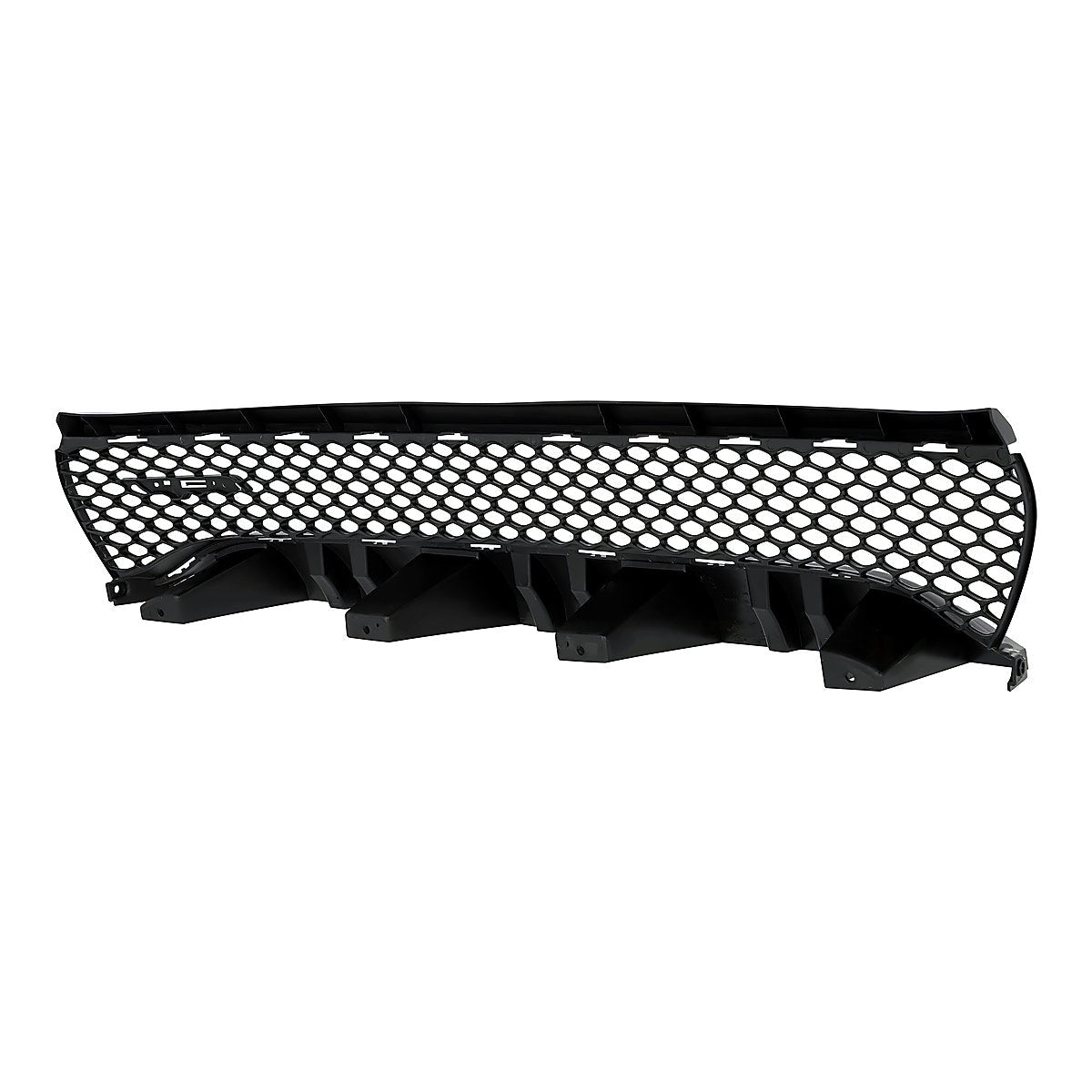 2015-2023 Dodge Charger Grille Front Textured Black For Use On Models With Hood Scoop Without Air Vent Type Exclude 20-23 Widebody – Back View (CH1200384)