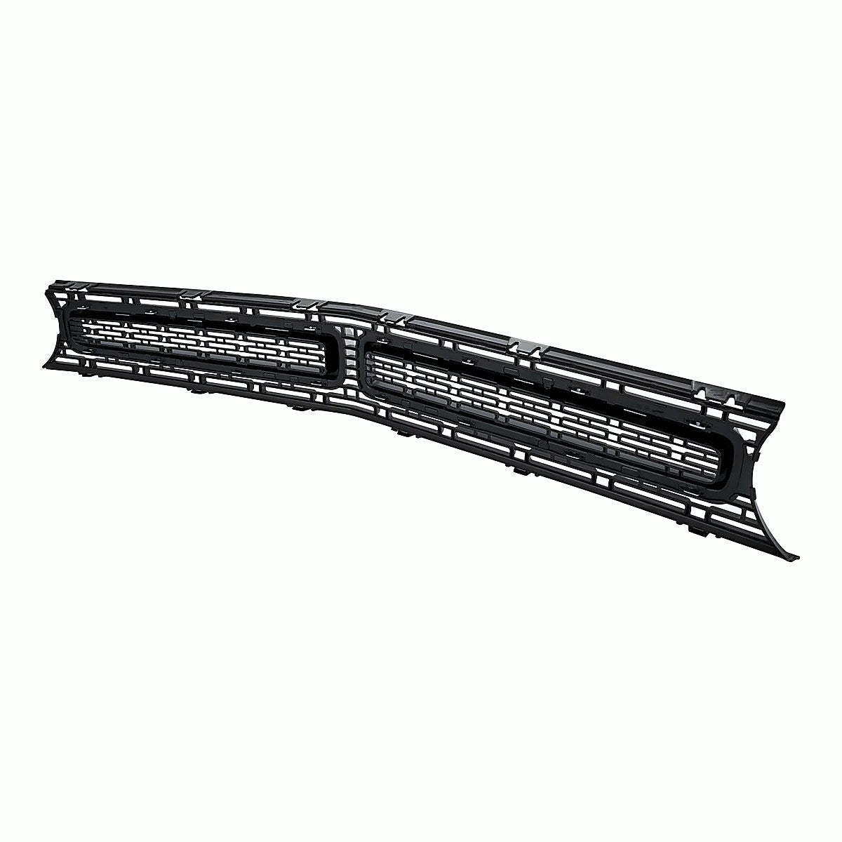2015-2023 Dodge Challenger Grille Front Matte Black With Chrome Molding Rt/Sxt Model – Back View (CH1200389)