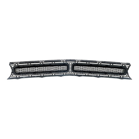 2015-2023 Dodge Challenger Grille Front Matte Black With Black Moulding For Scat Pack/Srt 392 Model – Back View (CH1200390)