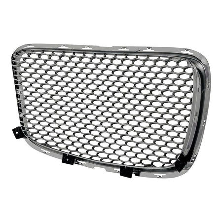 2015-2023 Chrysler 300 Grille Dark Gray Mesh With Chrome Frontame For 300C / Ltd Model – Back View (CH1200394)