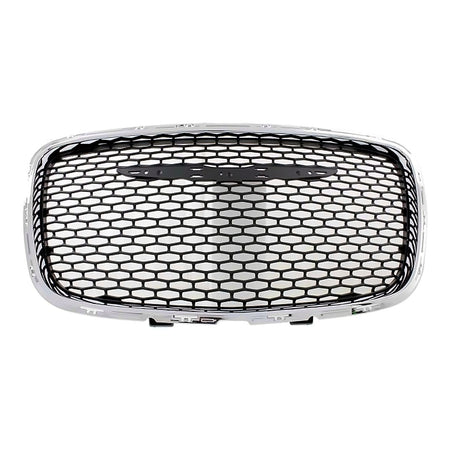 2015-2023 Chrysler 300 Grille Front Black Mesh With Chrome Frontame Ltd/Touring Model – Front View (CH1200395)