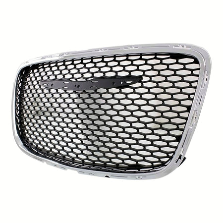 2015-2023 Chrysler 300 Grille Front Black Mesh With Chrome Frontame Ltd/Touring Model – Side View (CH1200395)