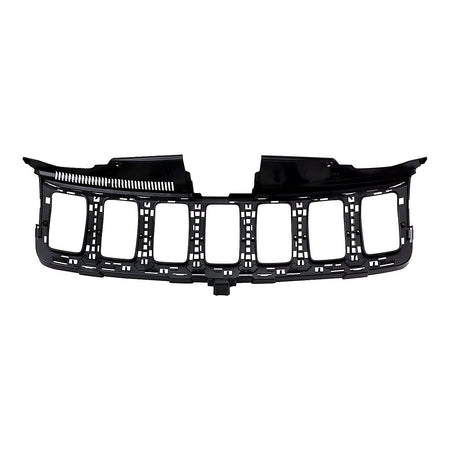 2017-2021 Jeep Grand_Cherokee Grille Mounting Panel Textured Black Exclude Srt/Trackhawk Model – Front View (CH1200401)