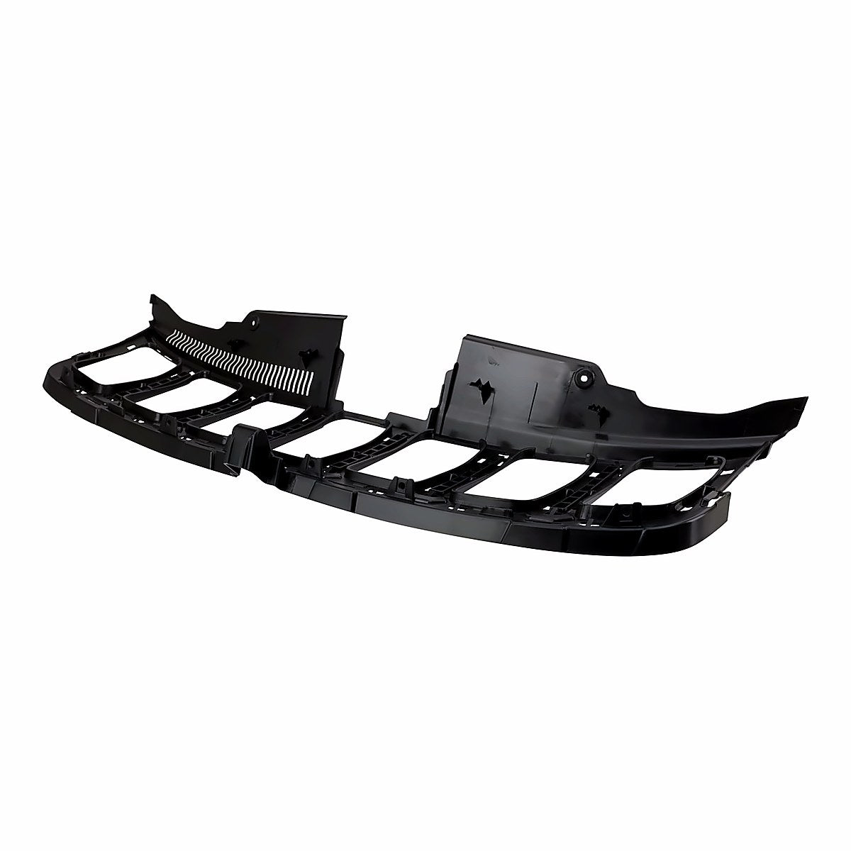 2017-2021 Jeep Grand_Cherokee Grille Mounting Panel Textured Black Exclude Srt/Trackhawk Model – Detail View (CH1200401)