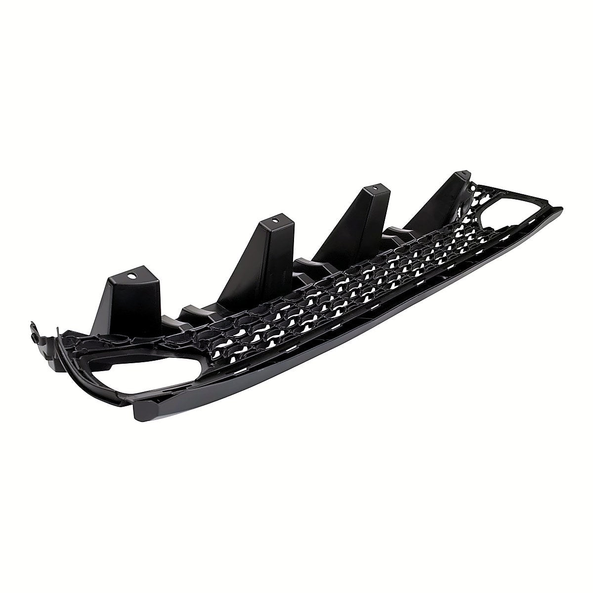 2019-2023 Dodge Charger Grille Front Textured Black With Driver Side/Passenger Side Air Vent Insert For Model With Hood Scoop – Back View (CH1200411)