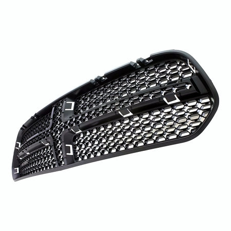 2014-2020 Dodge Durango Grille Insert Matte-Black Mesh Stx/Stx Plus/Ltd – Side View (CH1202104)