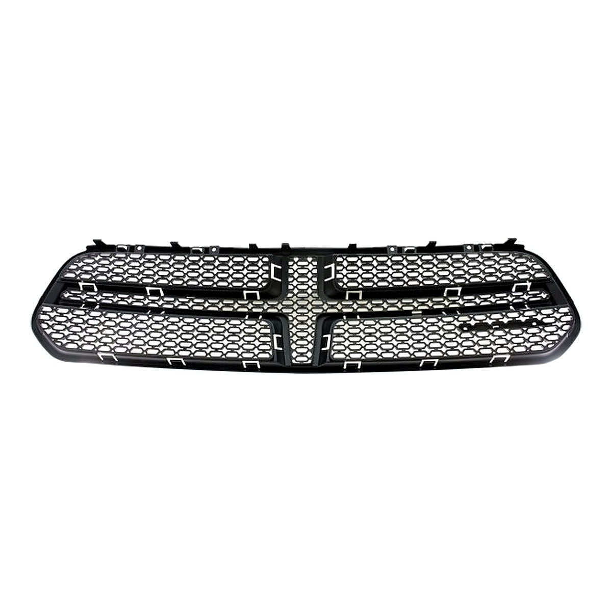 2014-2020 Dodge Durango Grille Insert Matte-Black Mesh Stx/Stx Plus/Ltd – Back View (CH1202104)