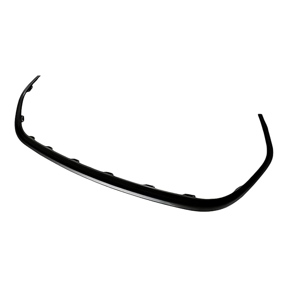 2021-2025 Chrysler Pacifica Grille Molding Front Lower Ptd Dark Argent (Black) – Front View (CH1202107)