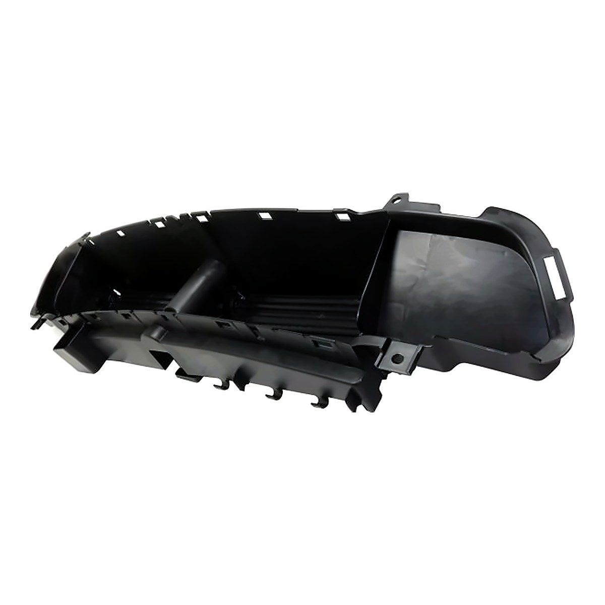 2014-2018 Jeep Cherokee Grille Lower Matte Black With Active Shutter – Side View (CH1206101)