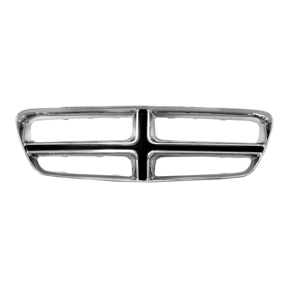 2011-2014 Dodge Charger Grille Frontame Chrome/Black – CH1210109