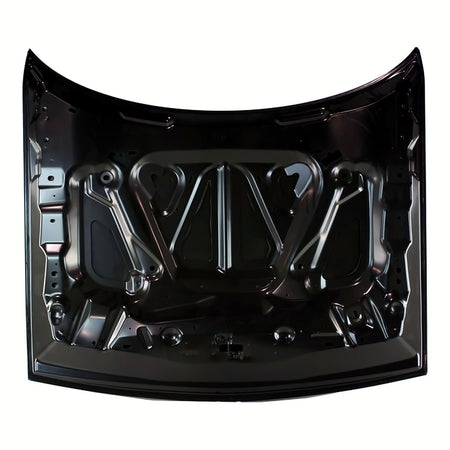 2008-2014 Dodge Challenger Hood Without Scoop – Back View (CH1230277)