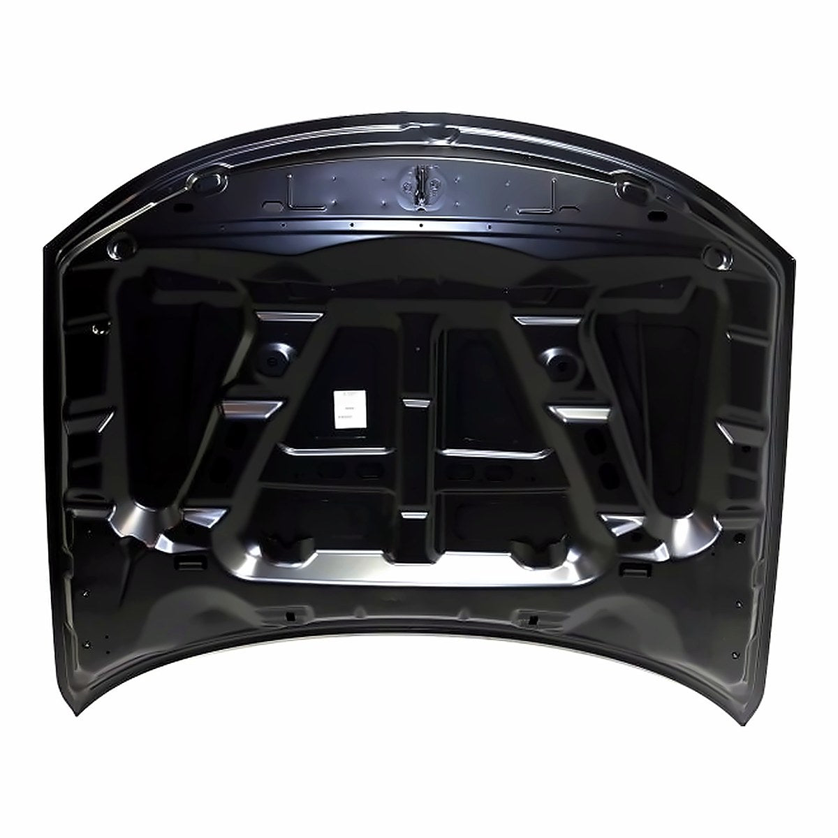 2015-2023 Dodge Charger Hood Without Hood Scoop Aluminium Exclude Scat Pack/Srt/Hellat – Back View (CH1230305)