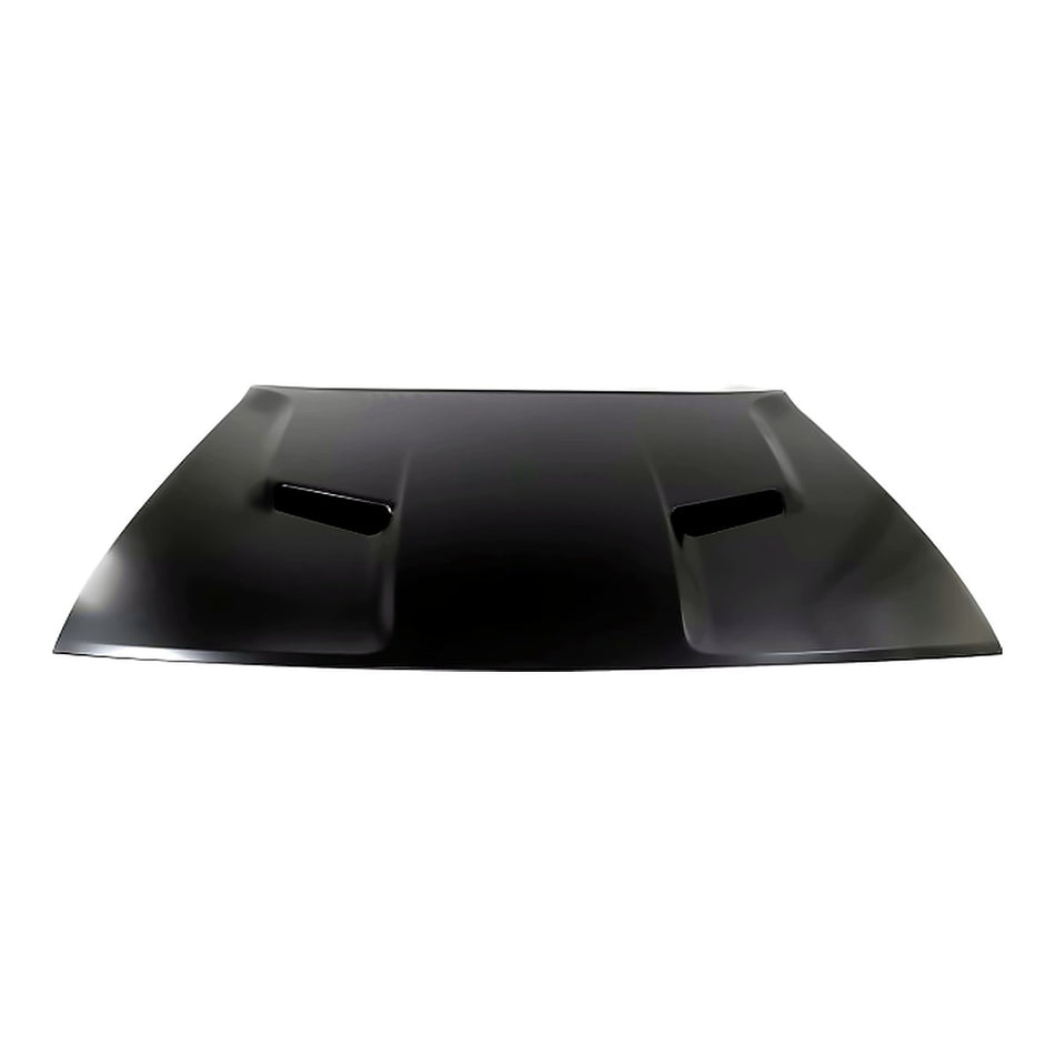 2015-2023 Dodge Challenger Hood Without Shaker Pkg With 2 Vents For Rt/Rt Plus/Sxt/Sxt Plus – Front View (CH1230308)