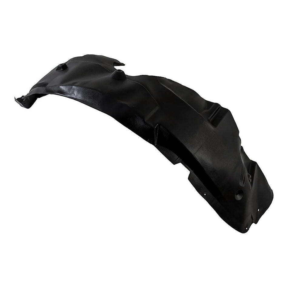 2008-2010 Chrysler Sebring Convertible Fender Liner Front Passenger Side - side angle, Part CH1249131
