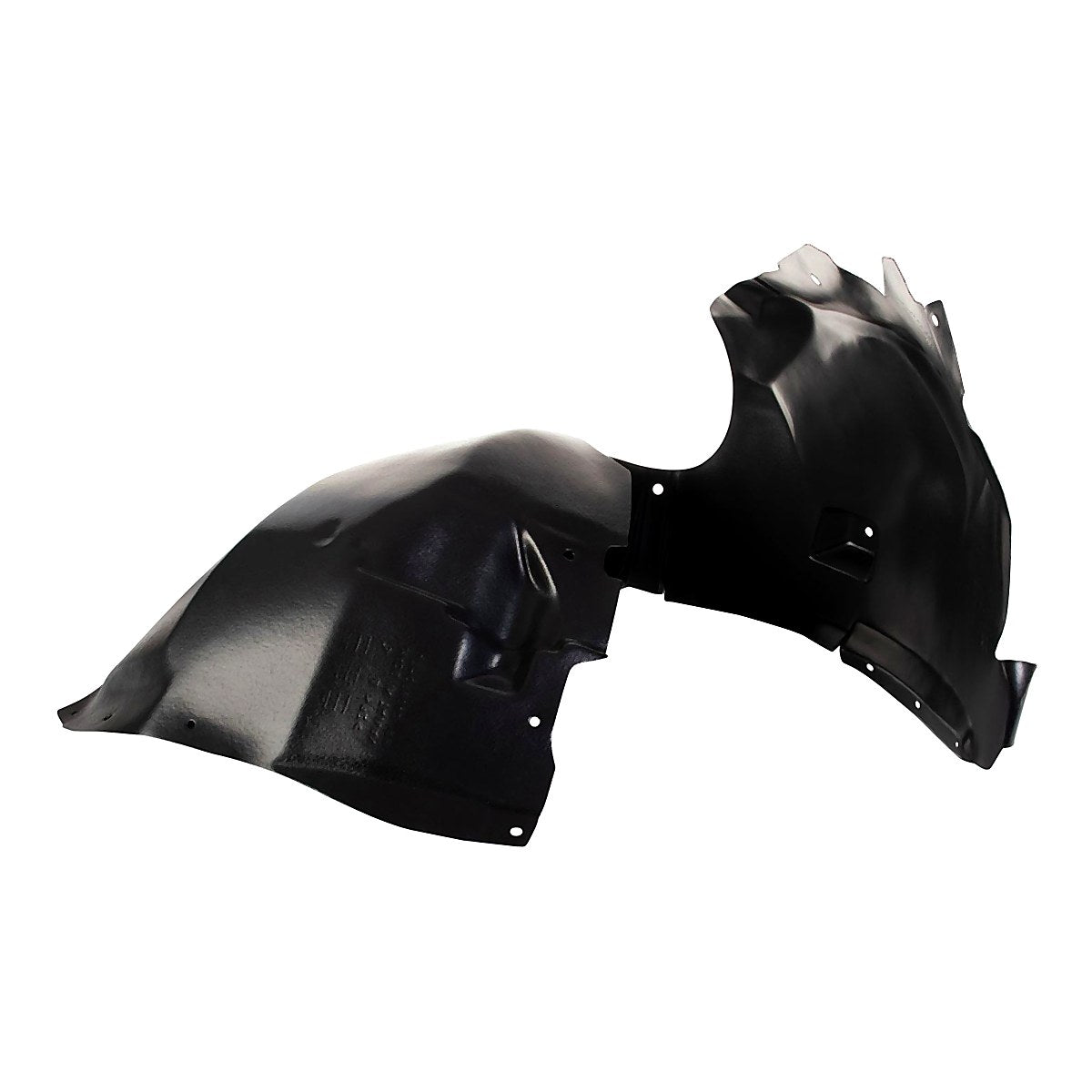 2021-2025 Chrysler Caravan Fender Liner Front Passenger Side - opposite side angle, Part CH1249190