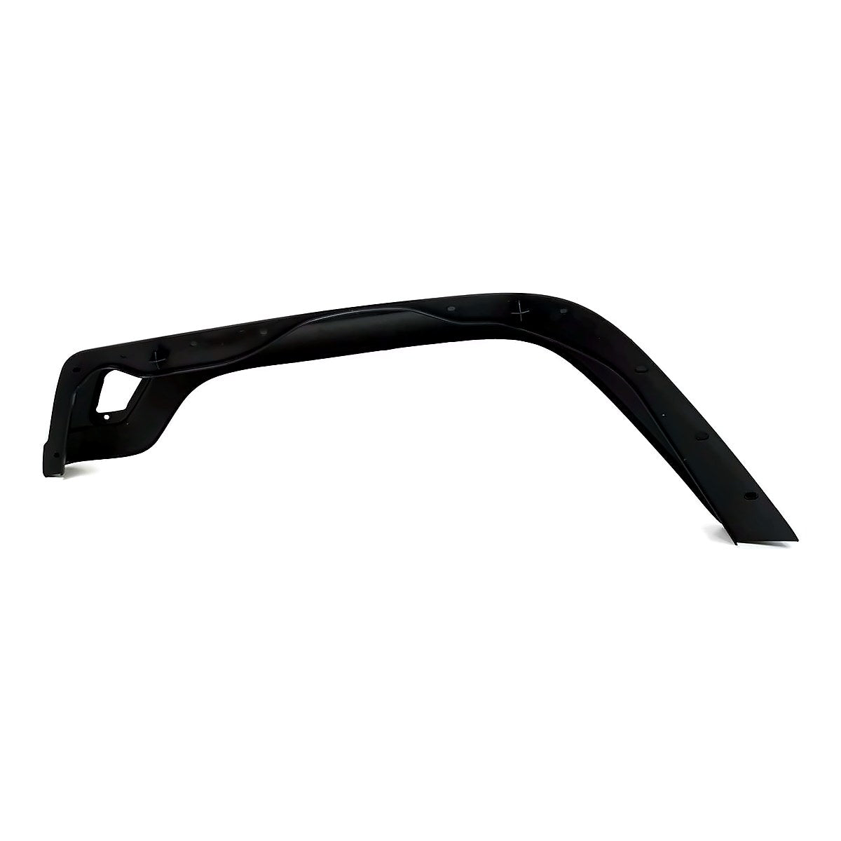 1997-2006 Jeep Wrangler Fender Flare Front Passenger Side Textured Black – Back View (CH1269107)