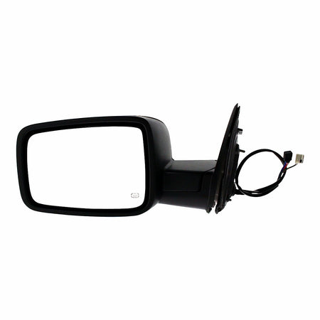 2009-2010 Dodge 1500 Door Mirror Driver Side Power Textured Heated With Signal/Puddle Lamp Without Memory/Auto Dimming_CH1320304