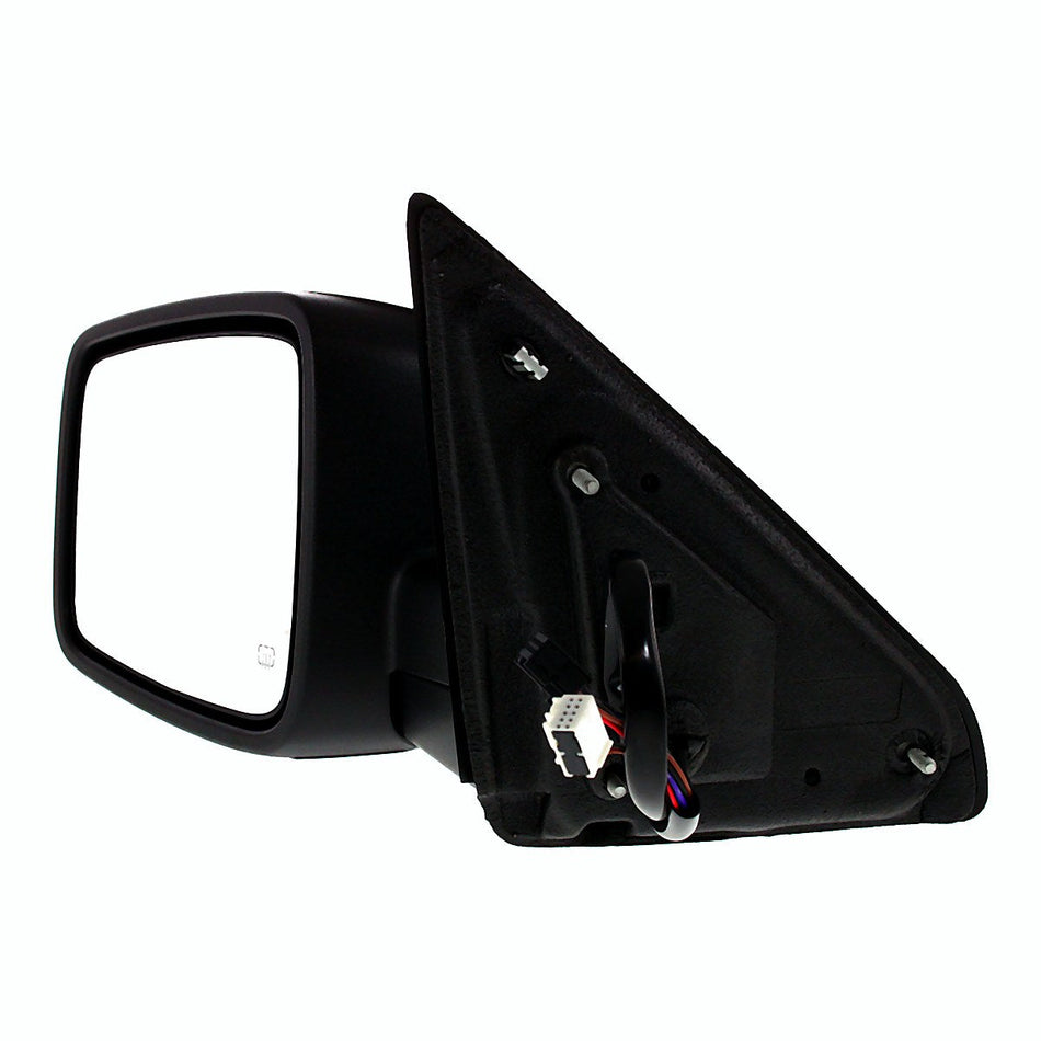 2009-2010 Dodge 1500 Door Mirror Driver Side Power Textured Heated With Signal/Puddle Lamp Without Memory/Auto Dimming_CH1320304-2