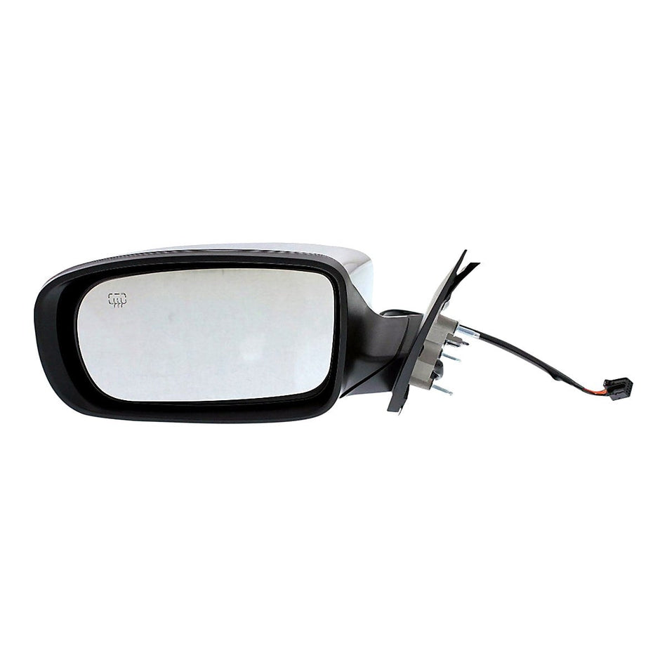 2011-2014 Chrysler 300 Door Mirror Driver Side Power Heated Chrome Power Folding_CH1320341