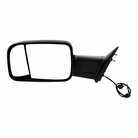 2013-2018 Ram 1500 Door Mirror Driver Side Manual Textured With Tow_CH1320349
