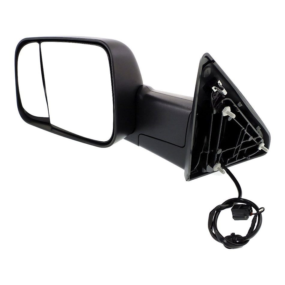 2013-2022 RAM 3500 Door Mirror Driver Side - side angle, Part CH1320349