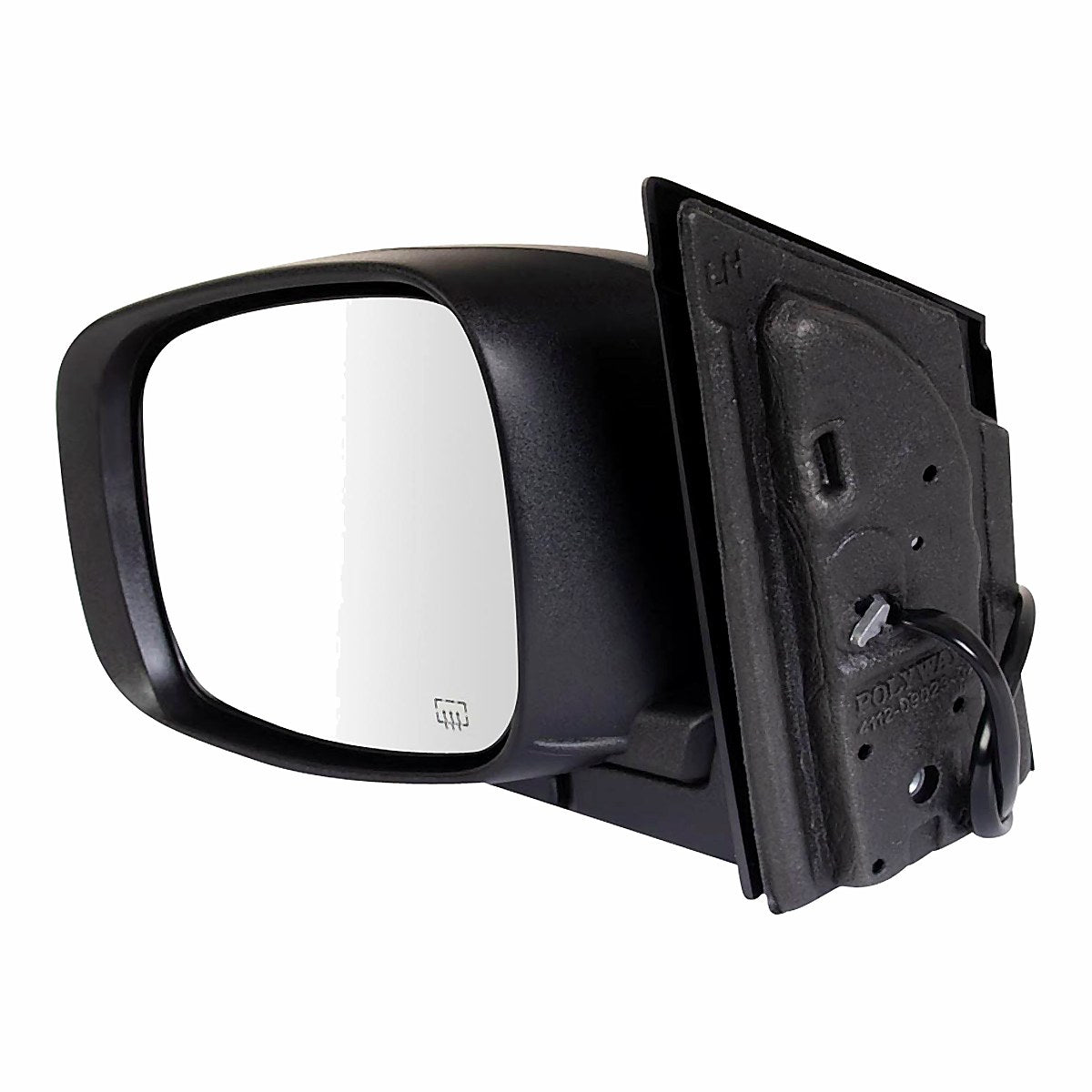 2008-2016 Chrysler Town_And_Country Door Mirror Driver Side Power Heated Textured With White 6 Hole/5 Pin Connector_CH1320370-2