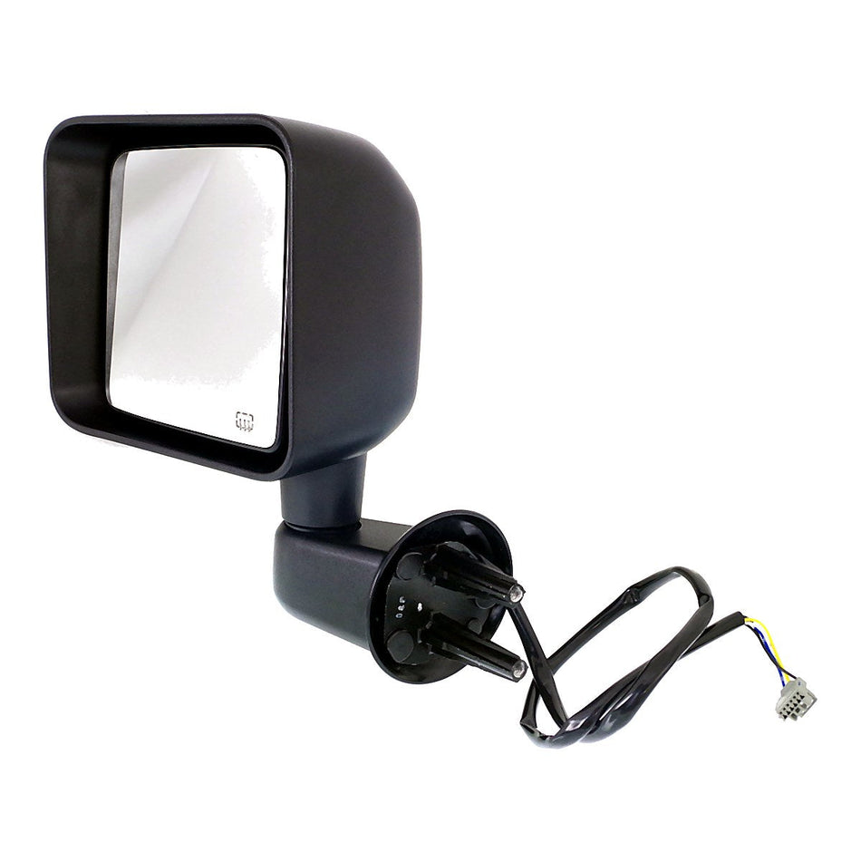 2014 Jeep Wrangler Door Mirror Driver Side Power Heated Textured_CH1320372-2