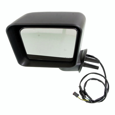 2015-2017 Jeep Wrangler Door Mirror Driver Side Power Heated Non Foldable Texture Black_CH1320390-3