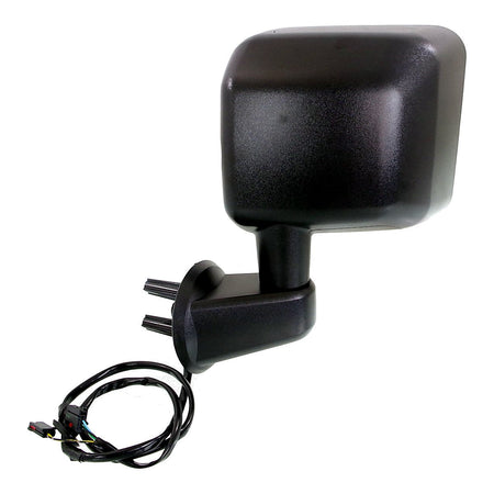 2015-2017 Jeep Wrangler Door Mirror Driver Side Power Heated Non Foldable Texture Black_CH1320390-4