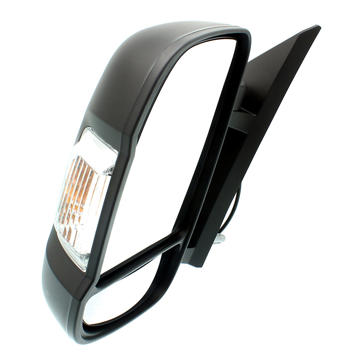 2014-2023 Ram 2500 Door Mirror Driver Side Manual Black With Signal/Temperature Sensor Non-Extending/ Manual Fold Without Heat_CH1320417-3
