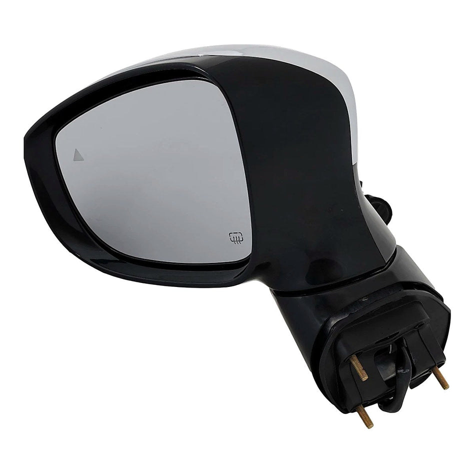 2017-2023 Chrysler Pacifica Door Mirror Driver Side Heated With Blind Spot/Signal Manual Fold Chrome_CH1320467-2