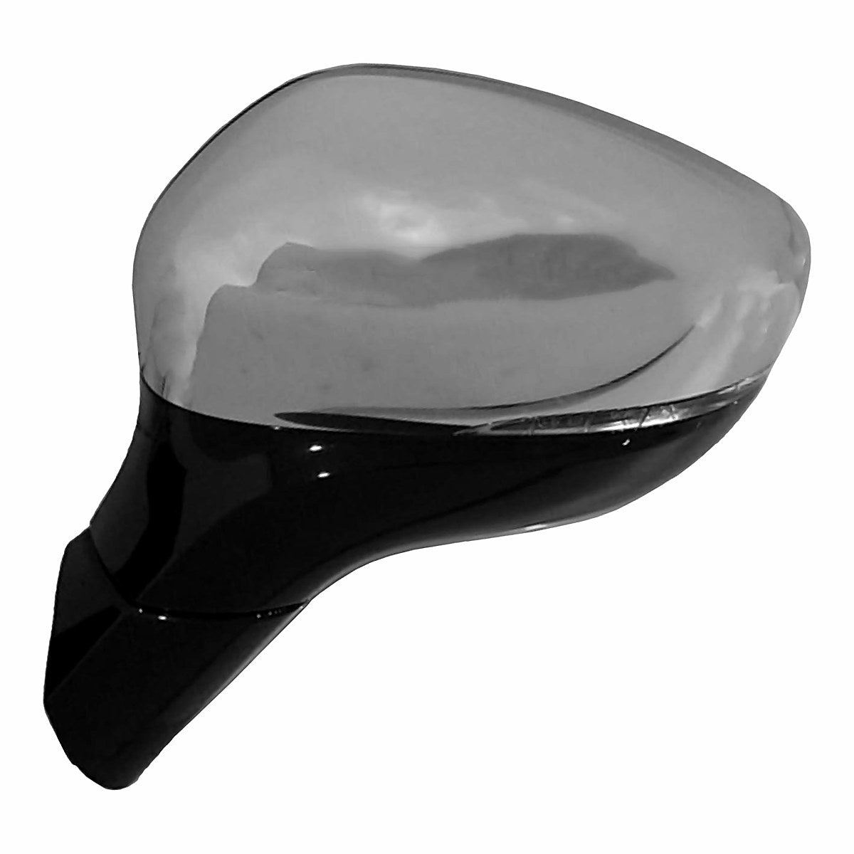 2017-2023 Chrysler Pacifica Door Mirror Driver Side Heated With Blind Spot/Signal Manual Fold Chrome_CH1320467-3