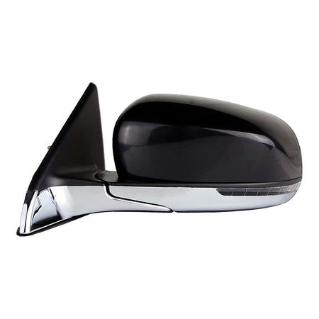 2017-2022 Jeep Compass Door Mirror Driver Side Power Ptm Heated With Signal Without Logo_CH1320484-4