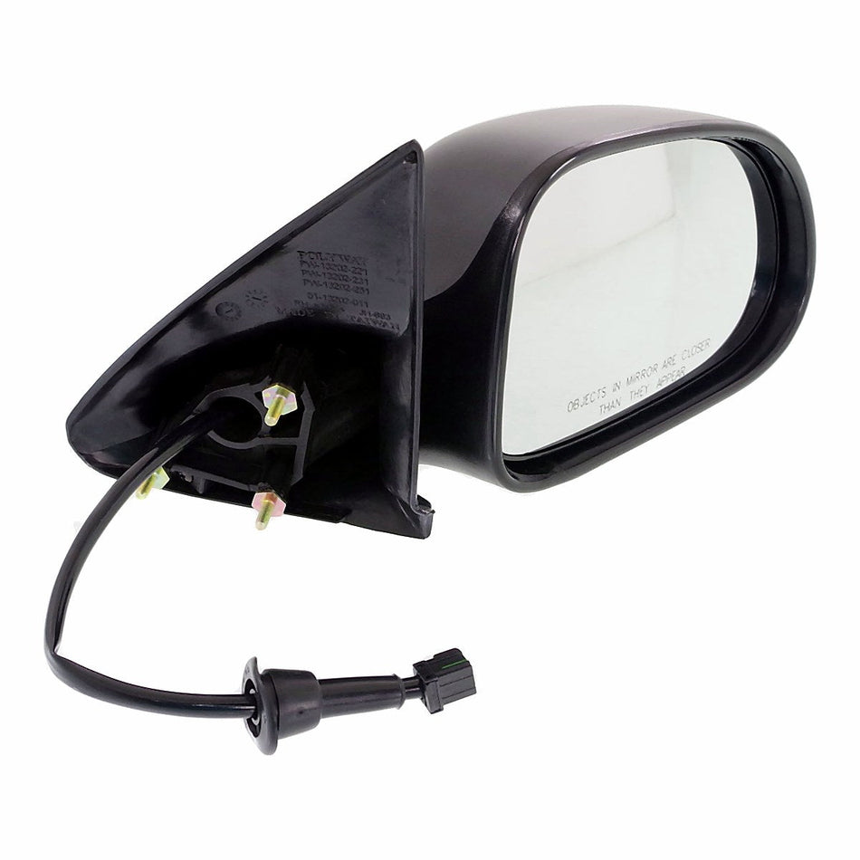 2001-2004 Dodge Dakota Door Mirror Passenger Side - side angle, Part CH1321198