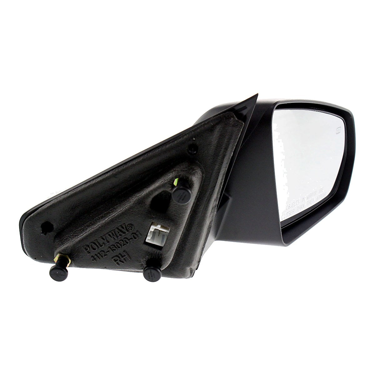 2008-2014 Dodge Avenger Door Mirror Passenger Side Power Heated Textured_CH1321268-2