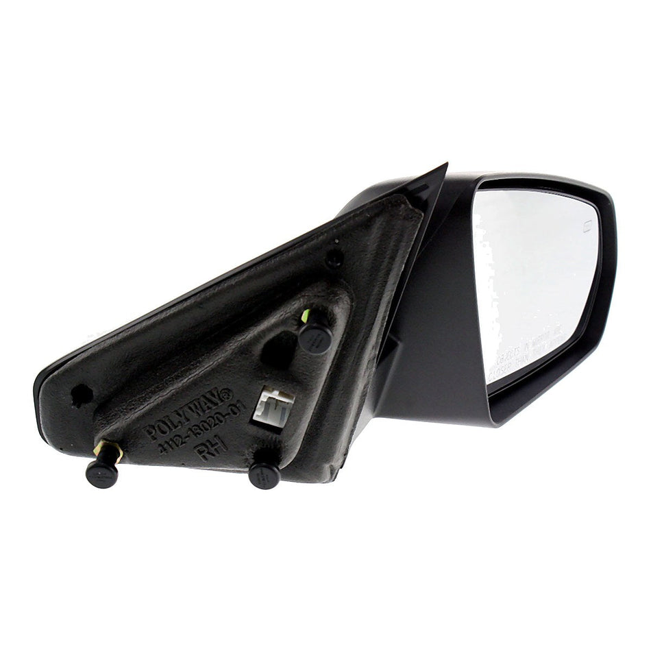 2008-2014 Dodge Avenger Door Mirror Passenger Side Power Heated Textured_CH1321268-2