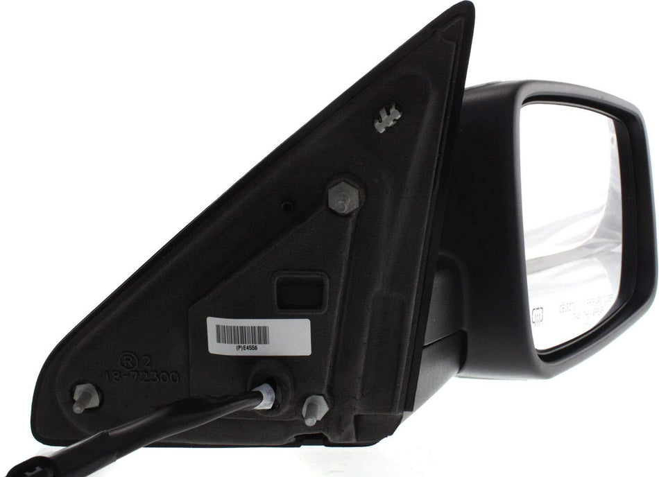 2009-2010 Dodge 1500 Door Mirror Passenger Side Power Heated Without Tow With Signal/Puddle Lamp With Chrome Cap