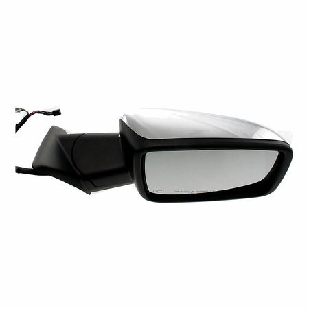 2009-2010 Dodge 1500 Door Mirror Passenger Side Power Heated Without Tow With Signal/Puddle Lamp With Chrome Cap_CH1321292-4