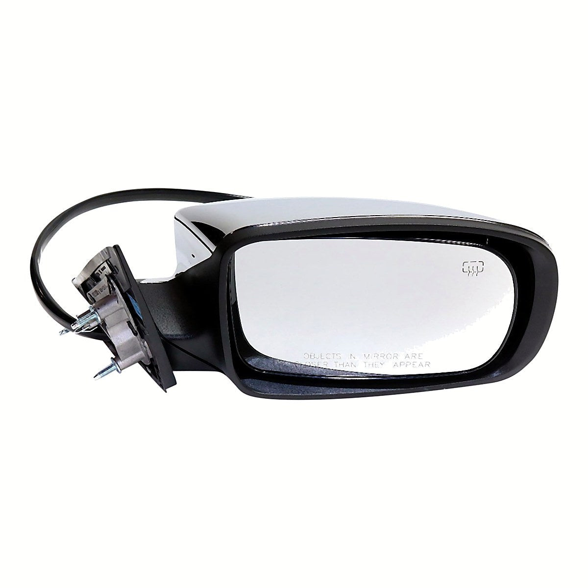2011-2019 Chrysler 300 Door Mirror Passenger Side Power Heated Chrome With Memory Without Signal_CH1321342