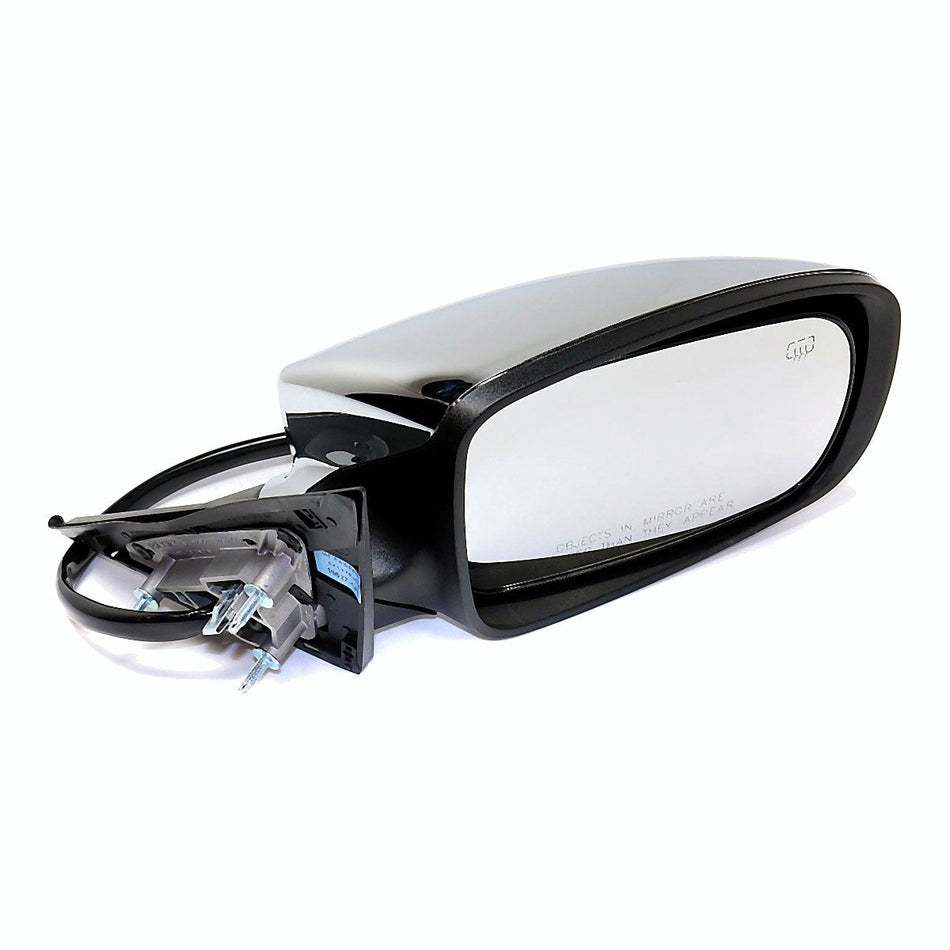 2011-2019 Chrysler 300 Door Mirror Passenger Side Power Heated Chrome With Memory Without Signal_CH1321342-2