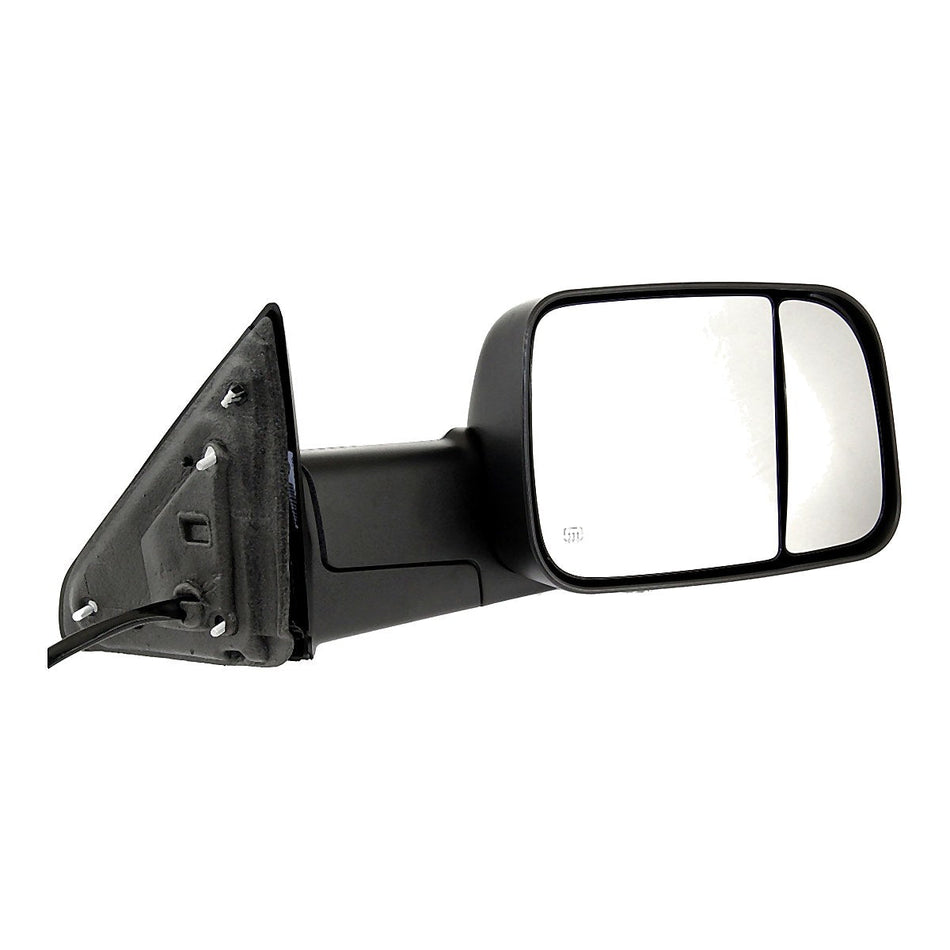 2013-2018 RAM 2500 Door Mirror Passenger Side - side angle, Part CH1321350